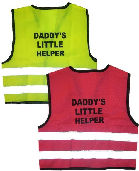 daddy s little helper hi vis vests g s mahal and co ltd