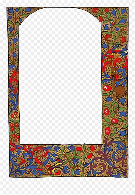 Download Medieval Border Frame Clipart 2433753 Pinclipart