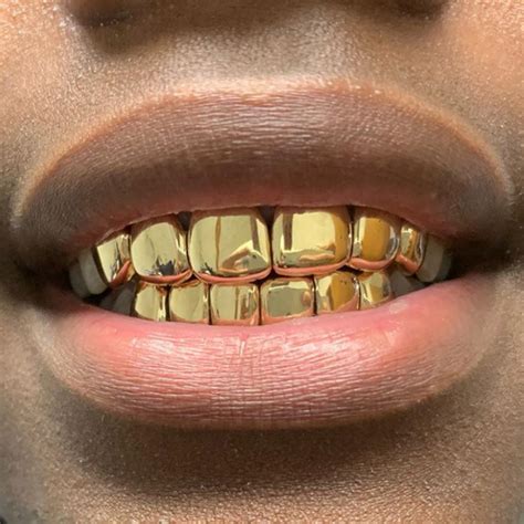 solid gold  top  bottom grillz pro