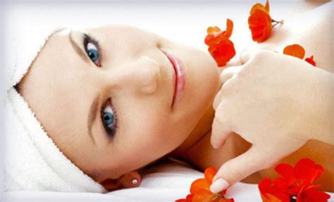 hot stone massage with facial or a relaxation package at