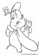 Dumbo Coloring Pages Disney Printable Elephant Book Flying Color Kids Hellokids Print Para Colorear Coloriage Colouring Dibujos Part Da Colorare sketch template