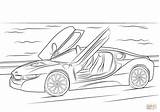 Coloring Bmw I8 Pages Drawing Printable sketch template