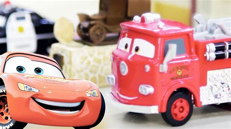 disney pixar cars precision series playset youtube