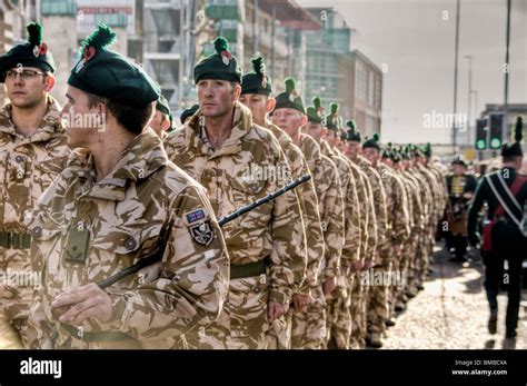 royal irish regiment   territorial army homecoming  parade