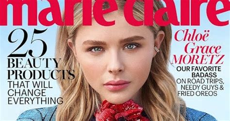 Beauty Mags Chloe Grace Moretz Marie Claire Us February