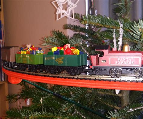 train   christmas tree  steps  pictures instructables