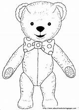 Coloring Andy Pages Pandy Teddy Bear Cartoon Printable Color Sheets Cartoons Character Print Kids Book sketch template