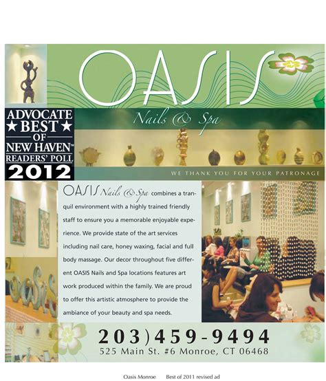 oasis nails spa monroe ct