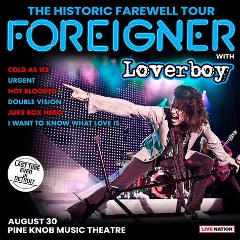 foreigner  presents