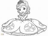 Sofia Princess Coloring Pages Princesa Disney Colorir Amulet Desenhos Para Escolha Pasta Pintar sketch template