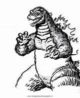 Coloring Pages Godzilla Biollante Vs Template Muto sketch template