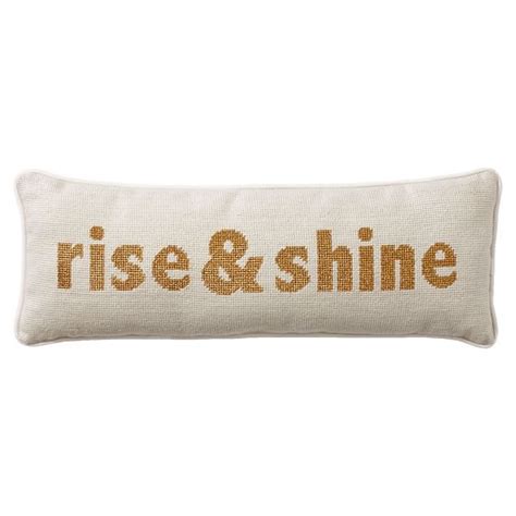 The Emily And Meritt Rise And Shine Pillow Pbteen