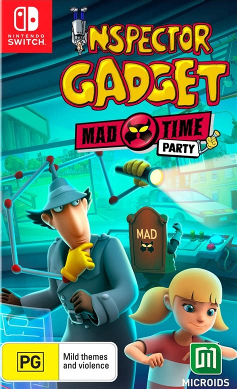 Inspector Gadget Mad Time Party Switch On Sale Now At Mighty Ape Nz