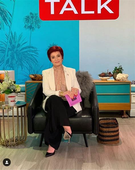 Sharon Osbourne Debuts Fiery New Red Hair On The Talk After Husband