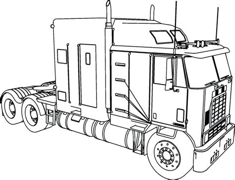 log truck coloring pages  getdrawings