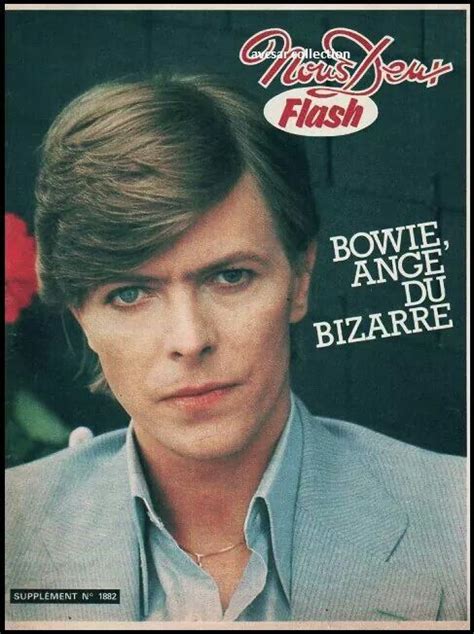 David Bowie Late 70s Magazine Pinup David Bowie Music