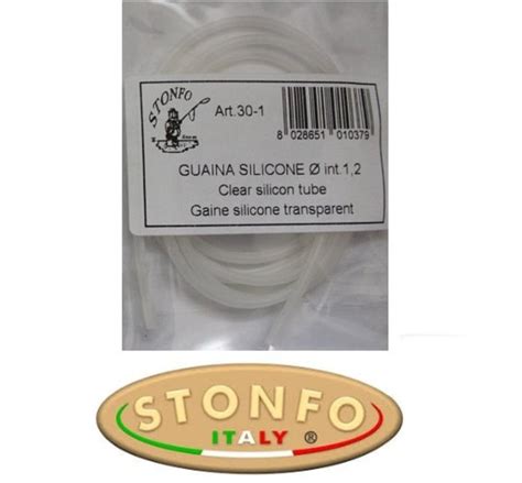 stonfo clear silicone tube  reniers fishing