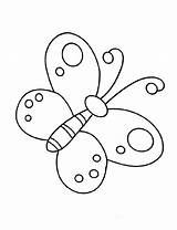 Borboleta Coloring Ausdrucken Ladybug Seniors Inspirar Baixar Biedronki Schablonen sketch template