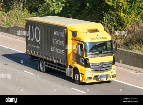 jjo plc haulage delivery trucks haulage lorry transportation truck cargo mercedes benz