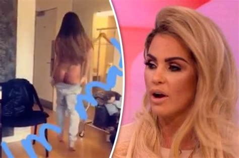 katie price strips naked in steamy video before loose women daily star