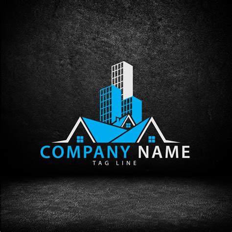 real estate company logo graphicsfamily