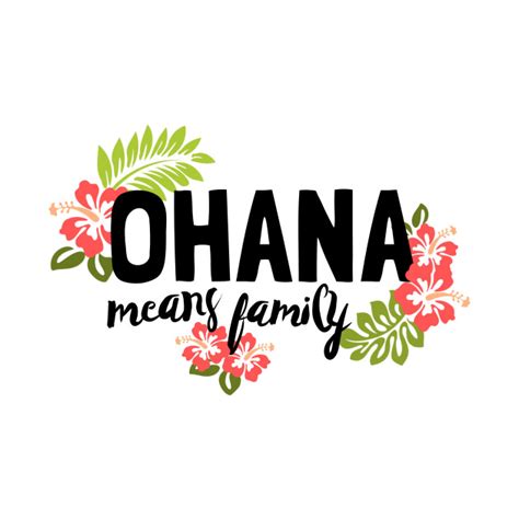 ohana means family ohana  shirt teepublic