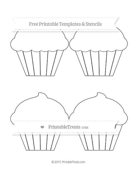 printable medium cupcake template cupcake template templates