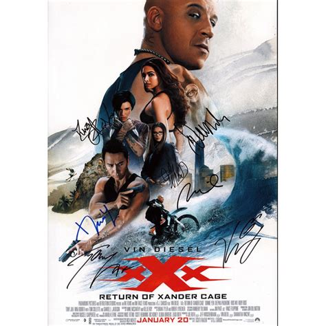Xxx Return Of Xander Cage 2017 Go Autographs