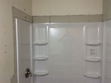 mobile home shower stall fabulously modern    trailer