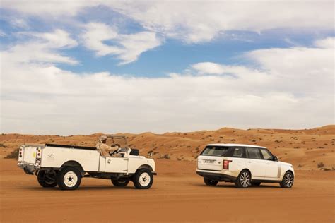 land rover joins platinum heritage  official adventure partner