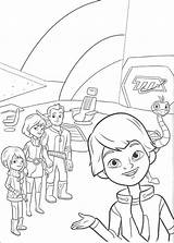 Miles Tomorrowland Coloring Pages Morgen Van Color Book Fun Kids Books Coloriage sketch template