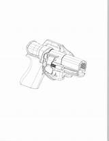 Drawing Revolver Colt Getdrawings sketch template