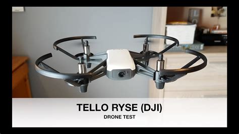tello drone ryze dji test complet francais youtube