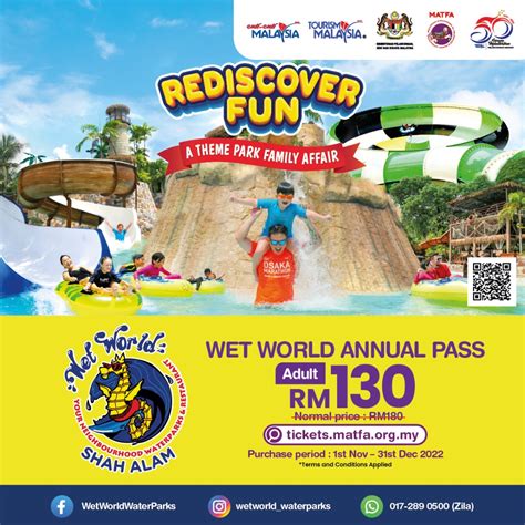 wet world water park shah alam malaysian association  theme parks