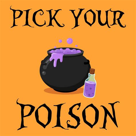 pick  poison printable printable word searches