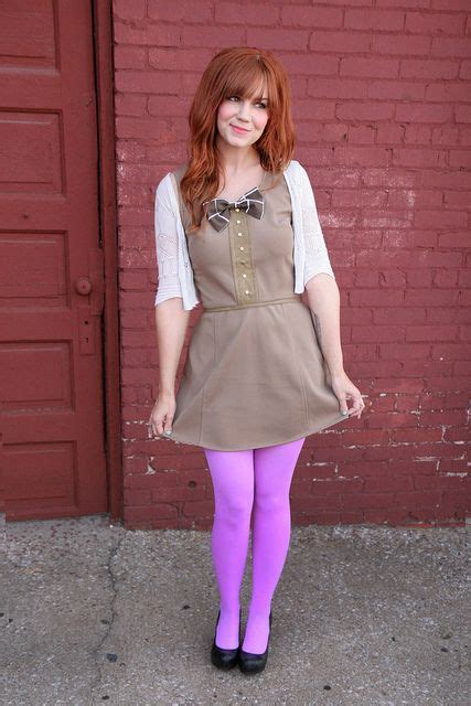weekly wears colored tights outfit tights colored tights