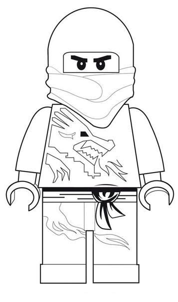 kids  fun  kleurplaten van lego ninjago