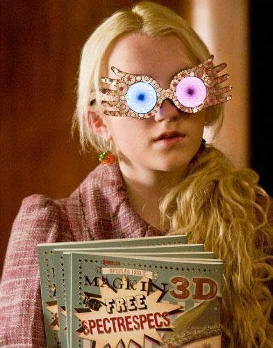 Diy Printable Luna Lovegood Spectrespecs Glasses Harry Potter Luna