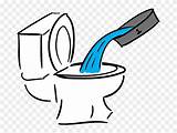 Flush Clipart Toilet Waste Liquid Down Bathroom Webstockreview Pinclipart sketch template
