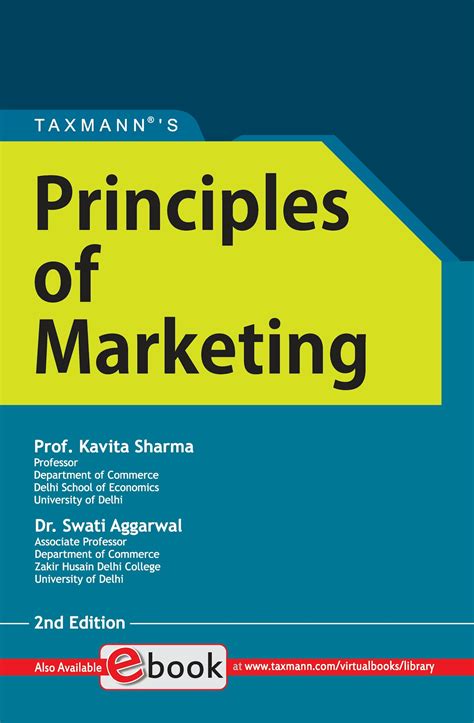 principles  marketing  kavita sharma swati aggarwal  cbcs programme taxmann books