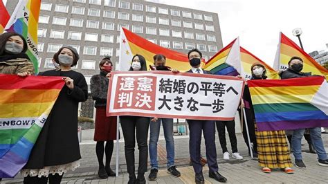 Japan Court Finds Same Sex Marriage Ban Unconstitutional Bbc News