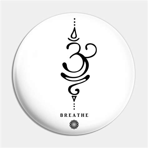 sanskrit breathe symbol pin breathe   breathe symbol