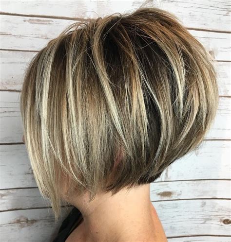 collection  short ruffled hairstyles  blonde highlights