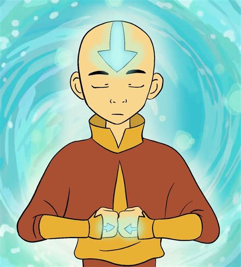 draw aang avatar   airbender draw central avatar