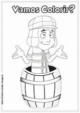 Chaves Colorir sketch template