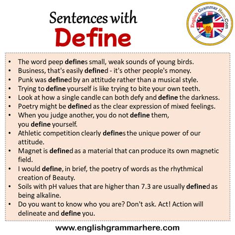 sentences  define define   sentence  english sentences