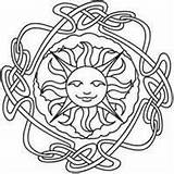 Coloring Pages Solstice Summer Litha Wheel Year Sheets Embroidery Urbanthreads Kids Crafts Pagan Book Colouring Wiccan Designs Color Sun Midsummer sketch template