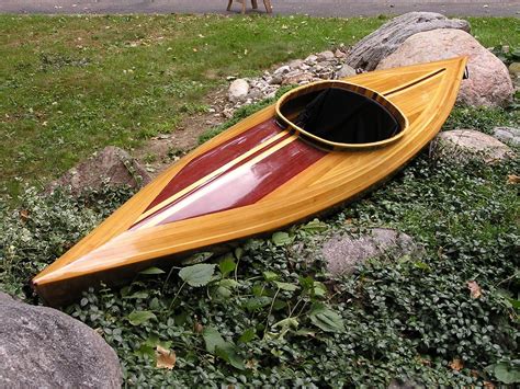 Hand Made The Charlevoix Cedar Strip Kayak By Mackinaw Watercraft