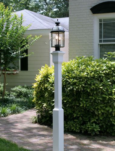 pvc lamp post  total wood store