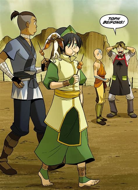 the rift aang sokka and toph avatar the last airbender foto